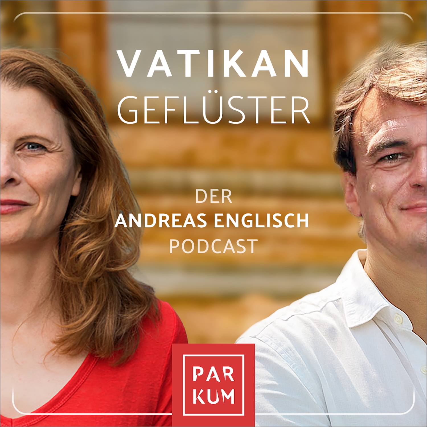Cover: Vatikangeflüster - Der Andreas Englisch Podcast - auch für Atheisten