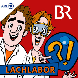 Cover: Lachlabor - Lustiges Wissen für Kinder zum Miträtseln
