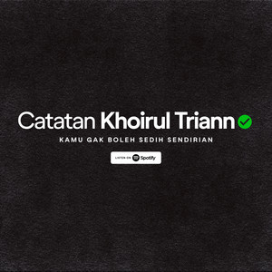 Cover: Catatan Khoirul Triann