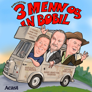 Cover: 3 menn og en bobil