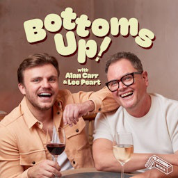 Cover: Bottoms Up! With Alan Carr and Lee Peart