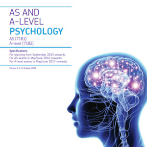 Cover: AQA A Level Psychology