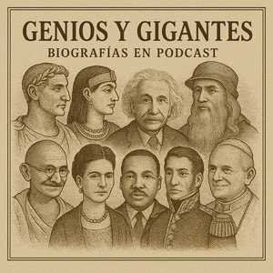 Cover: Genios y Gigantes: Biografías en podcast