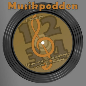 Cover: Musikpodden 1-2-3-4!