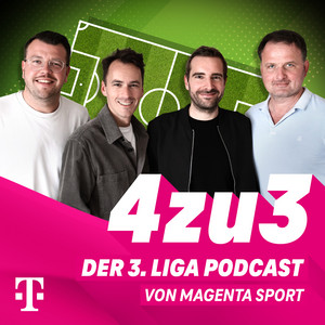 Cover: 4zu3 - der 3. Liga Podcast