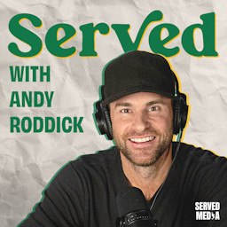 Cover: Served with Andy Roddick
