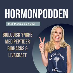 Cover: Hormonpodden – biologisk yngre med peptider, biohacks & livskraft