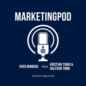 Cover: Marketingpod.dk med Halfdan Timm & Kristian Tinho