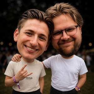 Cover: Ustemt - med Adrian og Jakob