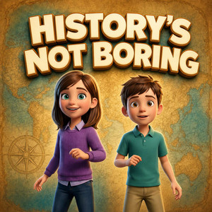 Cover: History for Kids / History's Not Boring: The Kids History Podcast