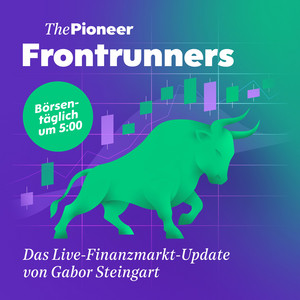 Cover: The Pioneer Frontrunners – Das Live-Finanzmarkt-Update von Gabor Steingart