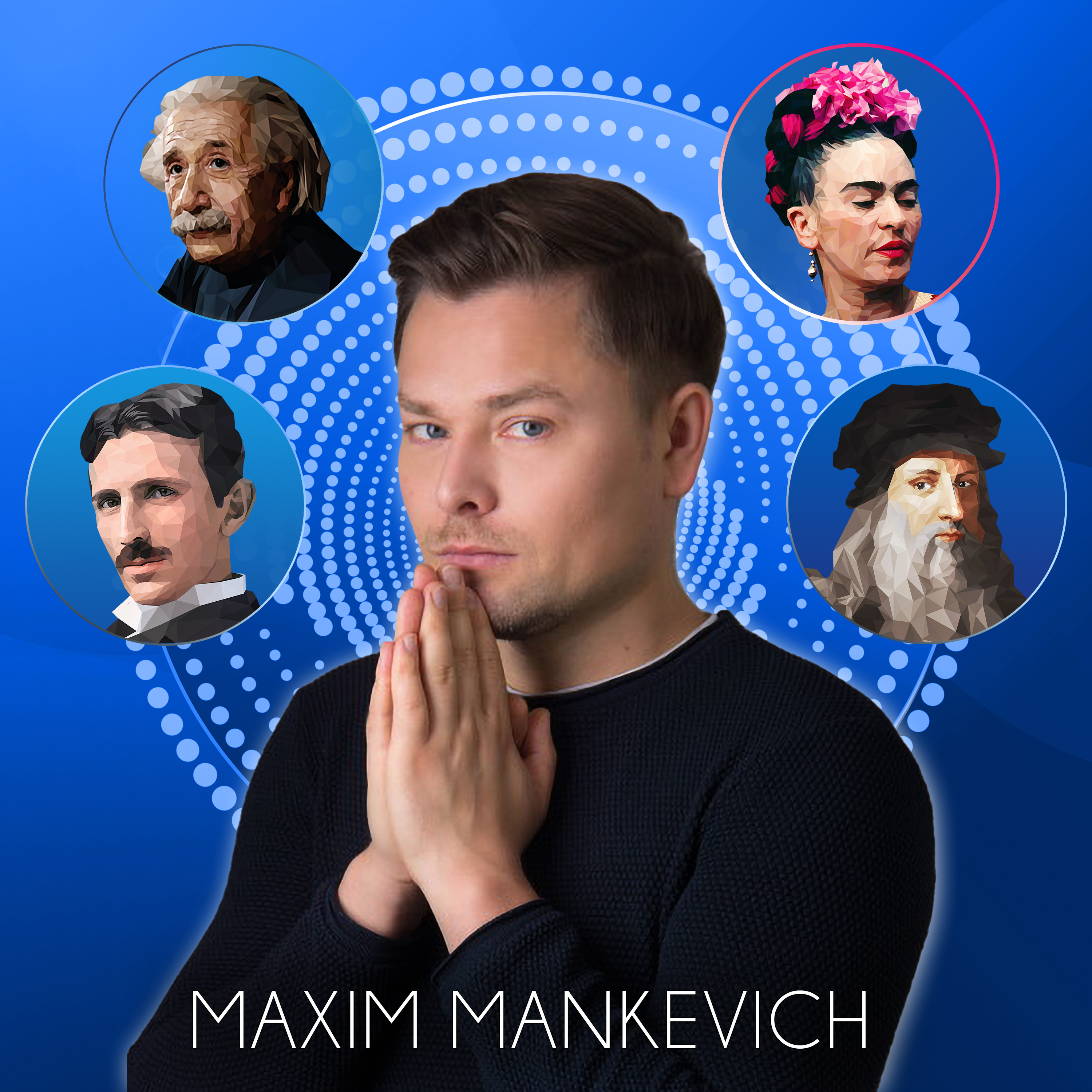 Cover: Die Köpfe der Genies mit Maxim Mankevich