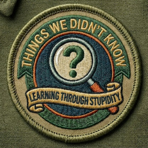 Cover: Things We Didn't Know with Jason Cook and Carl Hutchinson