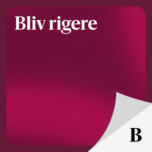 Cover: Bliv rigere