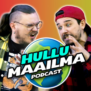 Cover: Hullu Maailma Podcast