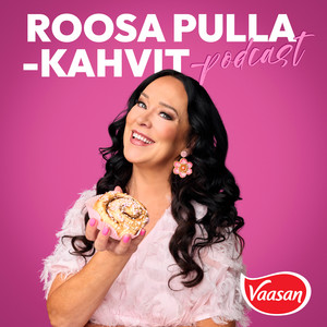 Cover: Roosa pullakahvit -podcast